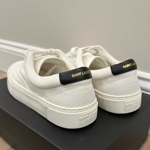 Saint Laurent Venice Canvas sz 37 US 7